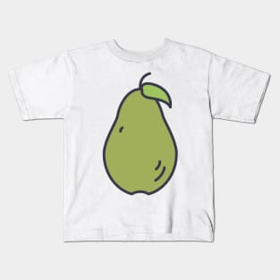 Cute Pear Kids T-Shirt